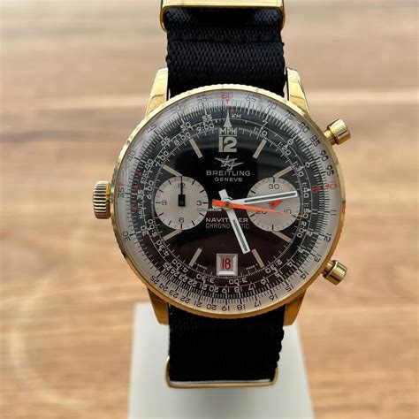 breitling 8806 gold left hand|﻿Breitling Navitimer Chrono.